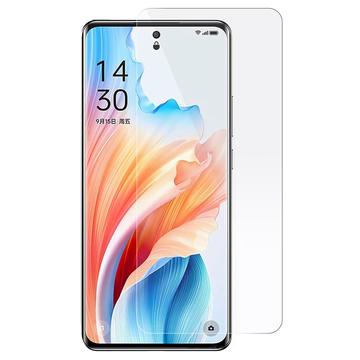 Proteggi Schermo in Vetro Temperato per Oppo A79/A2 - Case Friendly - Trasparente