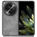 Custodia in Plastica Rivestita per Oppo Find N3/OnePlus Open - Grigia