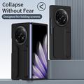 Custodia ibrida per Oppo Find N5 con cinturino e supporto - Nero