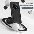 Custodia ibrida per Oppo Find N5 con cinturino e supporto - Nero