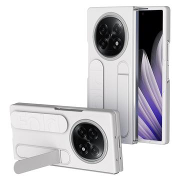 Custodia ibrida per Oppo Find N5 con cinturino e supporto - Bianca