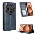 Custodia a Portafoglio con Chiusura Magnetica Retro per Oppo Find X8 Ultra