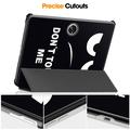 Custodia Smart Folio serie Tri-Fold per Oppo Pad 2 - Non toccarmi