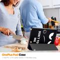 Custodia Smart Folio serie Tri-Fold per Oppo Pad 2 - Non toccarmi