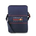 Borsa a tracolla oversize verticale con logo Oracle Red Bull Racing in nylon - 10"