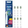 Testine di ricambio per spazzolino da denti per una pulizia profonda Oral-B Pro - 6 pezzi - Bianco