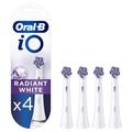 Testine di ricambio per spazzolino Oral-B iO Radiant White - 4 pezzi - Bianco