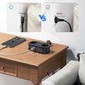 Orico AP3 5-in-1 20W Power Strip - 2x AC, 2x USB-A, USB-C PD - Black
