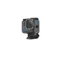 Custodia protettiva originale GoPro HERO13/12/11/10/9 nera – Custodia subacquea impermeabile con lente in vetro piatto e sportello posteriore scheletrato