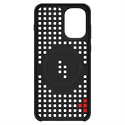 OnePlus 15R Custodia magnetica con motivo a fori - Nero