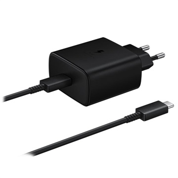 Caricabatteria da Viaggio Rapido USB-C Samsung EP-TA845XBEGWW - 45W - Nero