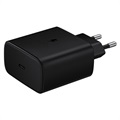 Caricabatteria da Viaggio Rapido USB-C Samsung EP-TA845XBEGWW - 45W - Nero