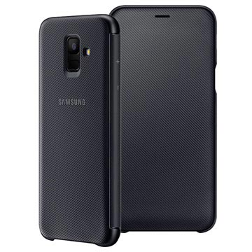 Samsung Galaxy A6 (2018) Wallet Cover EF-WA600CBEGWW - Nero