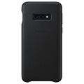 Samsung Galaxy S10e Leather Cover EF-VG970LBEGWW - Black