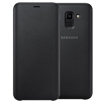 Samsung Galaxy J6 Wallet Cover EF-WJ600CBEGWW - Nera