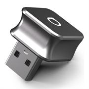 Ottocast CP88-T Mini Cube - Adattatore wireless per CarPlay e Android Auto - Grigio