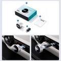 Ottocast CP88-T4 Mini Slim Tube: adattatore wireless per CarPlay e Android Auto - Argento