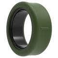 Custodia in silicone antigraffio Oura Ring 5, Samsung Galaxy Ring - Taglia: 12/13 - Verde nerastro