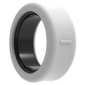 Custodia in silicone antigraffio Oura Ring 5, Samsung Galaxy Ring - misura: 12/13 - bianco