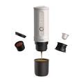 Caffettiera portatile OutIn Nano 7500mAh per caffè macinato e capsule - Bianco