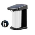 Lampada solare a LED per esterni / Applique con sensore di movimento PIR YH0619-PIR - Bianco freddo