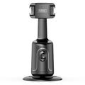 P01 pro telecamera gimbal intelligente a 360 gradi con stabilizzatore gimbal portatile Cold Shoe - nero