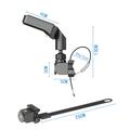 P114 Lampada solare con sensore di movimento a 92 LED e supporto a cinghia - 500lm - Luce bianca