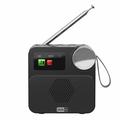 Radio portatile DAB+ P2D con Bluetooth 5.0 - 1.47" - Nero