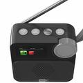 Radio portatile DAB+ P2D con Bluetooth 5.0 - 1.47" - Nero
