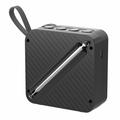 Radio portatile DAB+ P2D con Bluetooth 5.0 - 1.47" - Nero