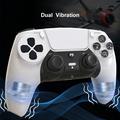 Controller wireless P50A per PlayStation 5 con sensori ad effetto Hall - Bianco