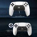 Controller wireless P50A per PlayStation 5 con sensori ad effetto Hall - Bianco