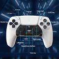 Controller wireless P50A per PlayStation 5 con sensori ad effetto Hall - Bianco