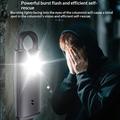 Allarme di sicurezza personale PA500 in lega di alluminio, 130dB - Nero