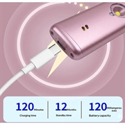 Allarme di sicurezza personale PA500 in lega di alluminio, 130dB - Rosa