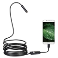 Telecamera per ispezione/endoscopio per Android e PC - microUSB, IP67 - 1m