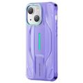 Custodia in TPU Kingxbar PQY Supercar Series per iPhone 14 Plus - Viola