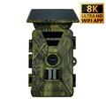 PR903W Telecamera solare impermeabile con visione notturna a infrarossi - 8K, 60MP - Verde