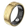 PX02 Crack Design Smart Ring multifunzione con controllo fotografico - Dimensioni: 20.7mm - Oro