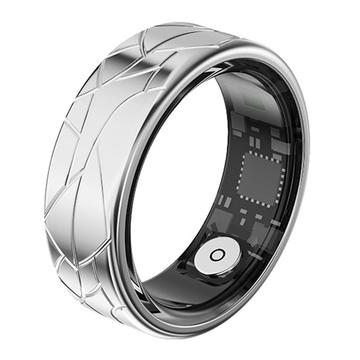 PX02 Crack Design Smart Ring multifunzione con controllo fotografico - Dimensioni: 20.7mm