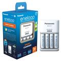 Panasonic Eneloop BQ-CC17 Caricabatterie intelligente con 4x batterie ricaricabili AA 2000mAh