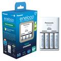 Panasonic Eneloop BQ-CC51 Caricabatterie con 4x batterie ricaricabili AA 2000mAh