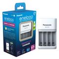 Panasonic Eneloop BQ-CC55 Caricabatterie SmartPlus - 4x AAA/AA
