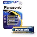 Batteria AAA Panasonic Evolta LR03EGE - 1.5V - 1x4