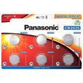 Mini batteria Panasonic CR2025 3V - 6 pezzi.