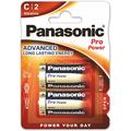 Pile alcaline Panasonic Pro Power LR14/C - 2 pz.