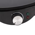 Macchina per pancake e crepes 1000W - Rivestimento antiaderente - Nero
