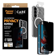 Samsung Galaxy S26 PanzerGlass Care Pacchetto privacy 3 in 1 - Trasparente