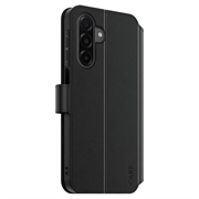 Custodia a portafoglio con supporto Samsung Galaxy A17/M17 PanzerGlass Care Feature - Nera
