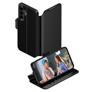 Custodia a portafoglio con supporto Samsung Galaxy A57 PanzerGlass Care Feature - Nera